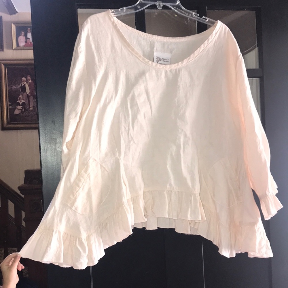 Hearts Desire by Mary Grace Top in light Pink